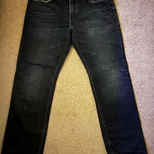 Classic Black Straight Men's Jeans